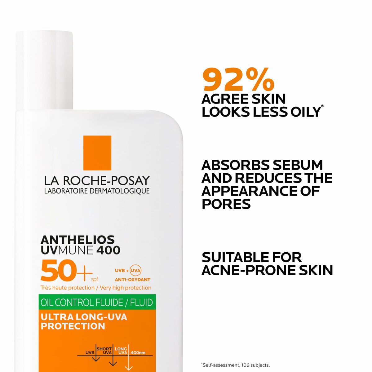 Solblokk La Roche Posay Anthelios Mune Spf 50+ 50 ml